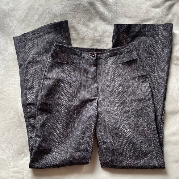 NEW High waisted Flared Animal Print Pants - Picture 1 of 6